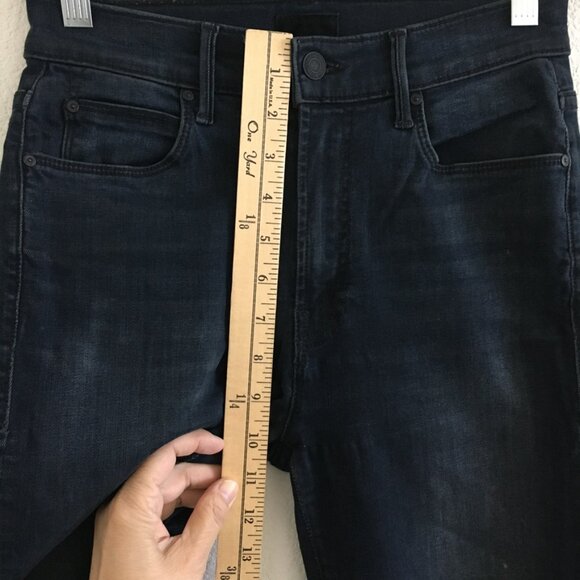 MOTHER Jean Womens 25 Stunner Zip Ankle Step Fran My Wildest Ride Dark Blue - Picture 6 of 15